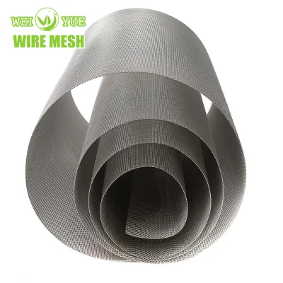 152X24 Stainless Steel Metal Wire Mesh Plastic Melt Belt Filter Extruder Screen